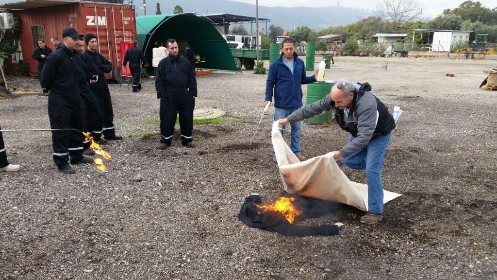 קורס בטיחות אש במשא בטוח